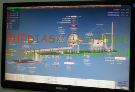 PLC控制氣量和顯示實(shí)時溫度和溫度趨勢
